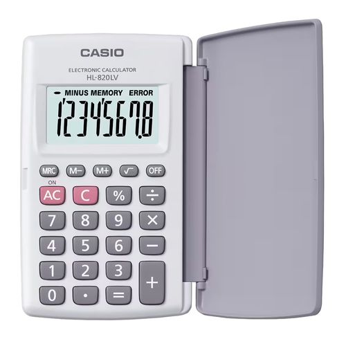 Calculadora CASIO Mod. HL820LV WE manual