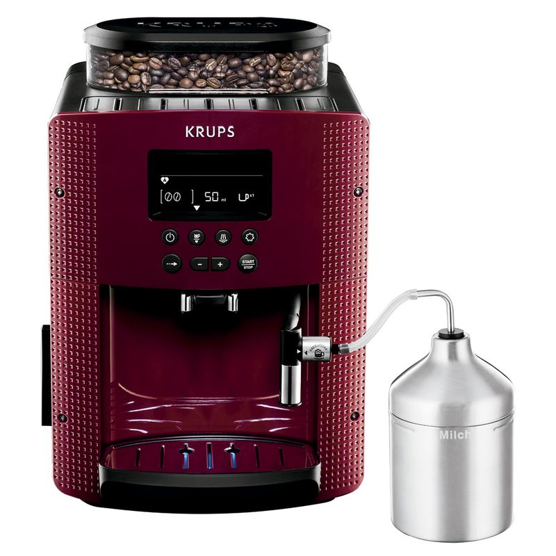 Cafetera-Espresso-Display-Essential-KRUPS-Mod.Ea816570-Red-1450-w