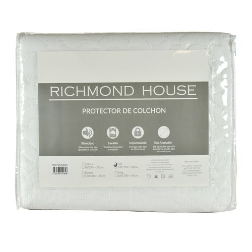 Protector de colchón RICHMOND impermeable 140x190 cm