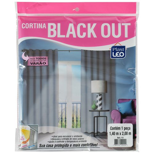 Cortina Black Out 1 Paño 140x200 cm plast 920 100% pvc