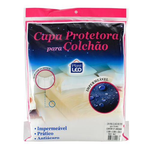 Funda de colchón con cierre tnt 188x88x18 cm