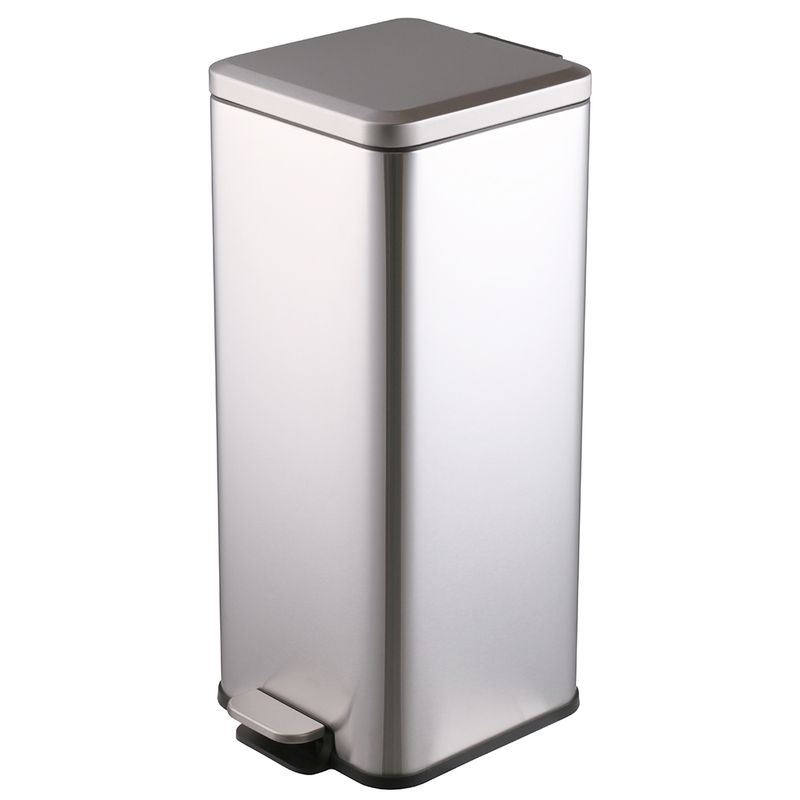 Papelera-en-acero-cuadrada-con-pedal-30-L-335x29x32-cm