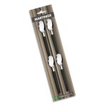 Set-x-4-cucharas-de-cafe-acero-inoxidable-mango-negro
