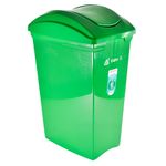 Basurero-selectivo-verde-40-L