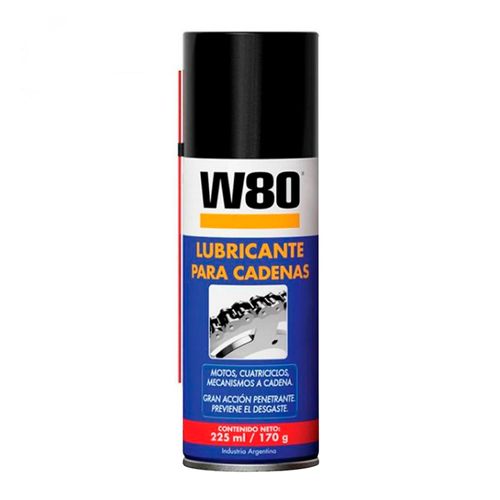 Lubricante w80 spray para cadenas 225 ml