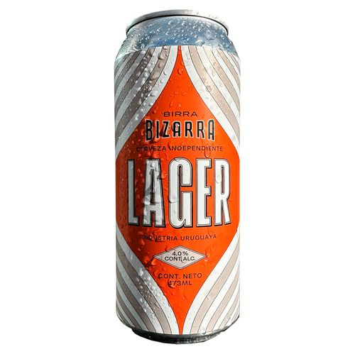 Cerveza BIZARRA Lager 473 ml