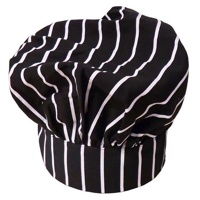 Gorro-cocinero-GOLDEN-negro