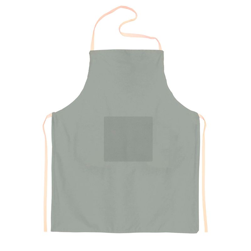 Delantal-con-peto-60x80-cm-Tusor-Liso-Gris