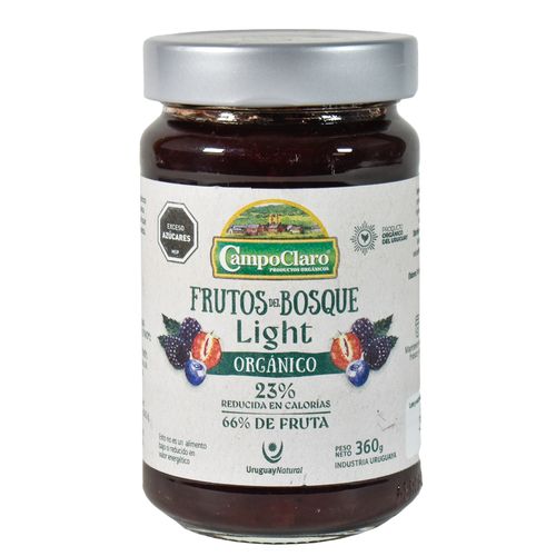 Mermelada Frutos del Bosque Light CAMPOCLARO 360 g