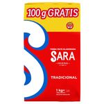 Yerba-SARA-tradicional-1-kg---100-g-de-regalo