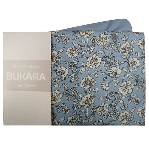 Juego de Sábanas 2 Plazas Bukara Estampada