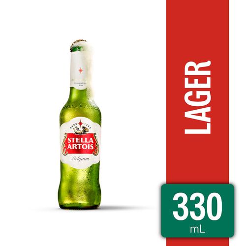 Cerveza STELLA ARTOIS 330 ml