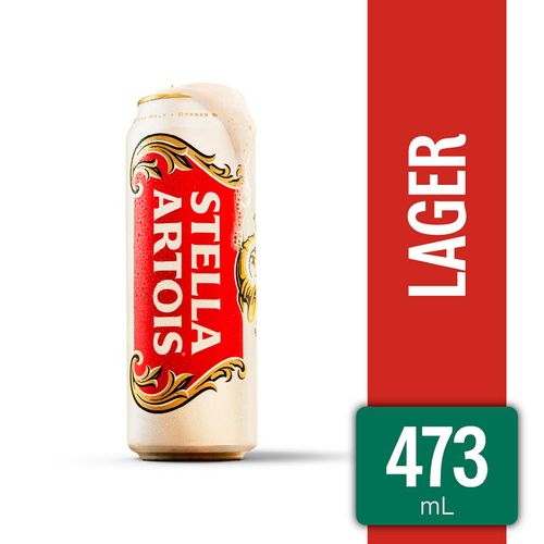 Cerveza STELLA ARTOIS 473 ml