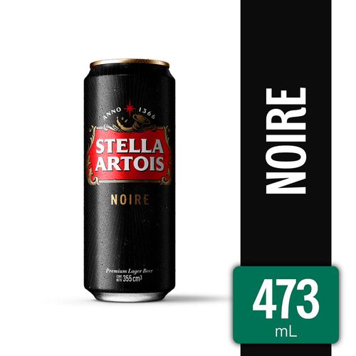 Cerveza STELLA ARTOIS Noire 473 ml