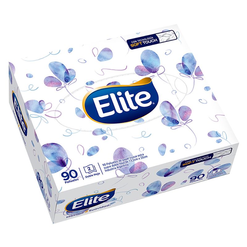 Pañuelos-facial-ELITE-box-90-unidades