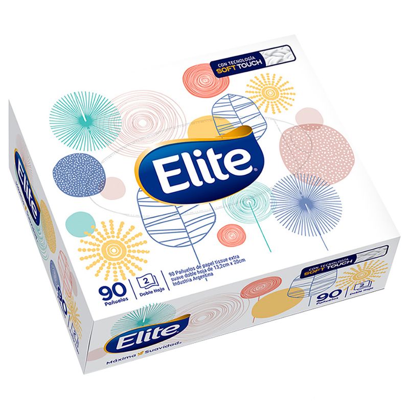 Pañuelos-facial-ELITE-box-90-unidades