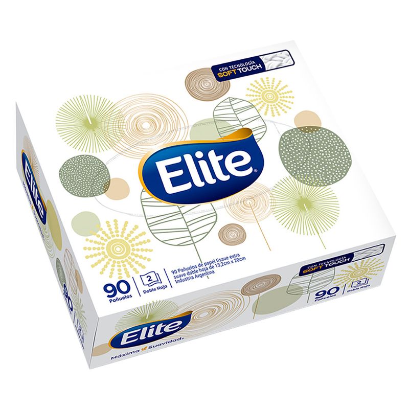 Pañuelos-facial-ELITE-box-90-unidades