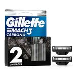 Repuesto-GILLETTE-Mach-3-Carbon-2-unidades