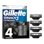 Repuesto-de-GILLETTE-Mach-3-Carbon-x-4