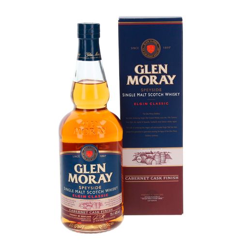 Whisky escocés GLEN MORAY Cabernet Cask 750 ml