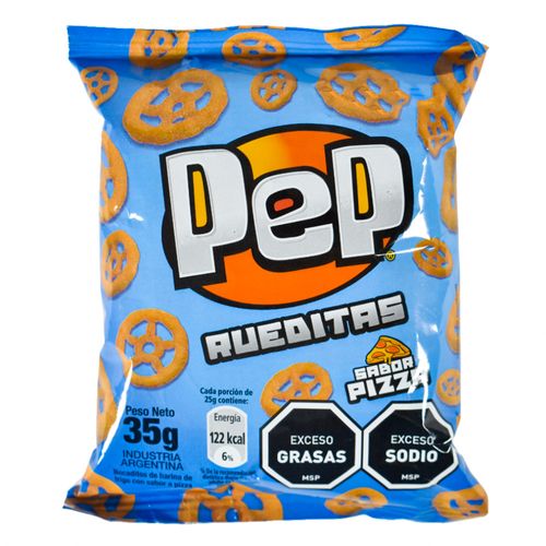 PEP Rueditas Sabor Pizza 35 g