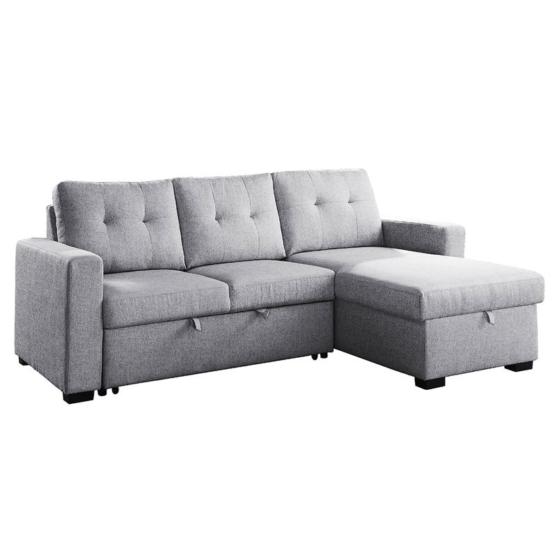 Sofa-Cama-2-Plazas-Gris-Claro-con-Cheslon-Der-Izq