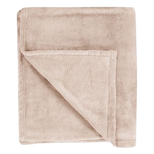 Manta HOME 1 plaza Coral Fleece 150x220 cm color durazno