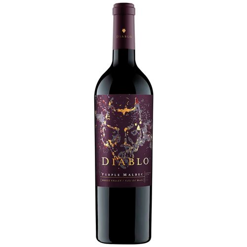 Vino Tinto Malbec Diablo Purple 750 ml