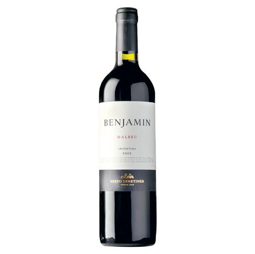 Vino Tinto Malbec BENJAMÍN Nieto Tinto 750 ml