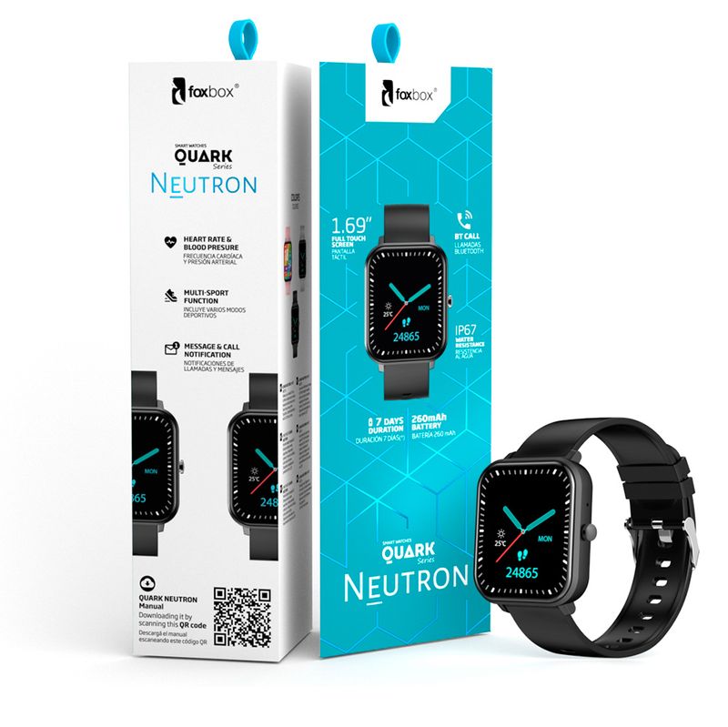 Smartwatch-Foxbox-Neutron-negro