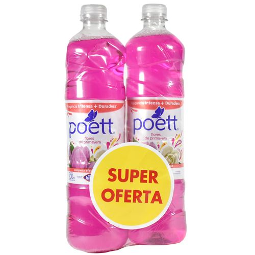 Pack x 2 POETT Líquido 900 cc