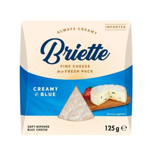 Queso Brie Cremoso y Suave BRIETTE 125 g