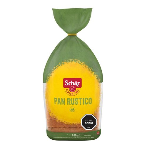 Pan schar rustico sin gluten 200 g