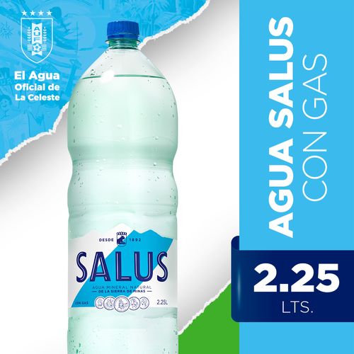 Agua SALUS con gas 2.25 L