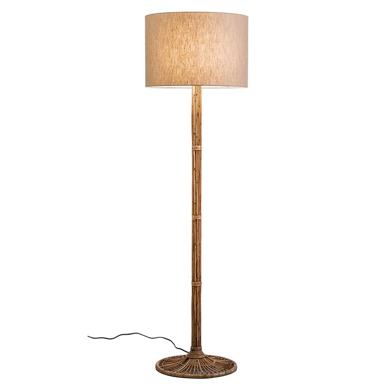 Lampara-de-Pie-con-Base-de-Mimbre-Natural-y-Pantalla-de-Yute-D-45-cm-x-h154-cm