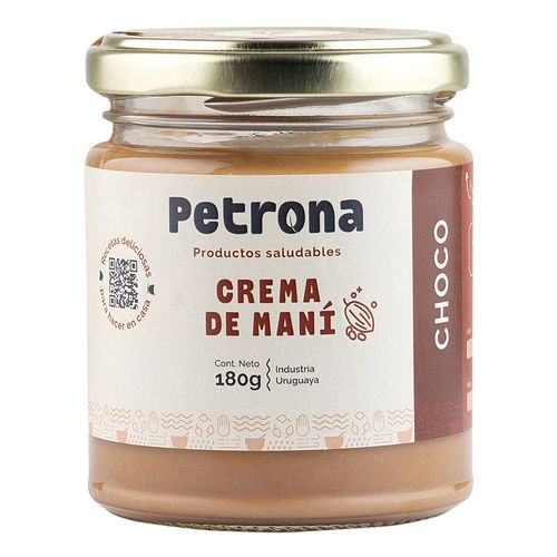 Crema de Maní y Chocolate PETRONA 180 g