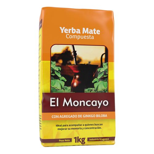 Yerba EL MONCAYO compuesta con gingko biloba 1 kg