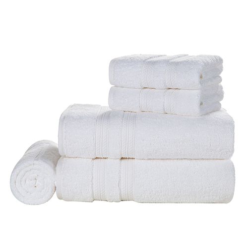 Toalla de Rostro 48x80 cm Línea Unika color blanco