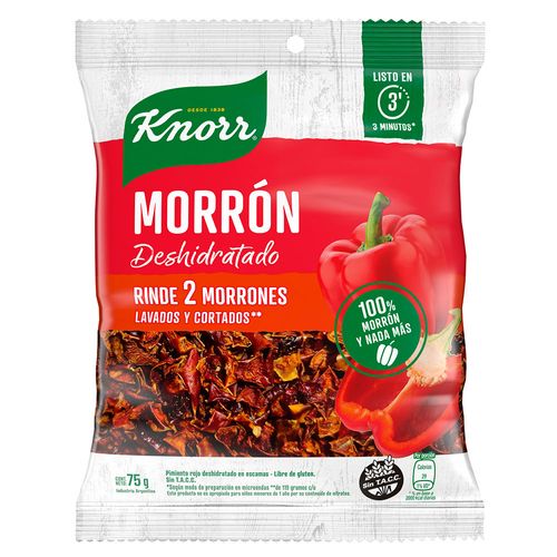 Morron Deshidratado KNORR 75 g
