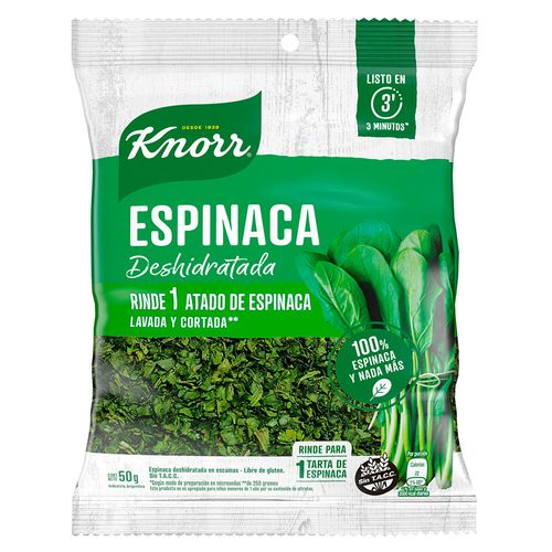 Espinaca Deshidratada KNORR 50 g