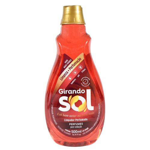 Limpiador perfumado GIRANDO SOL Rojo 500 ml