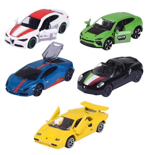 MAJORETTE Pack x 5 Dream Cars Italy