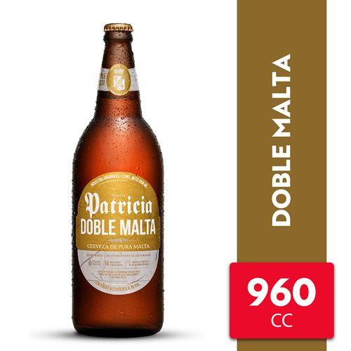 Cerveza PATRICIA Doble Malta 960 ml