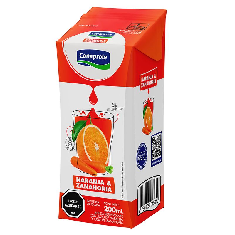 Jugo-CONAPROLE-Naranja-Zanahoria-200-ml