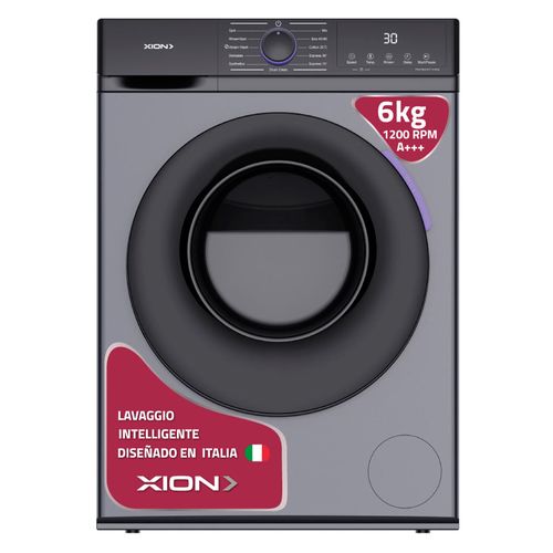 Lavarropas XION Xi-Lav66X Cf 6 kg Gris