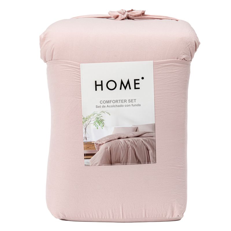 Acolchado-HOME-linea-Confort-King-Size-3-piezas-280x240-50x70-color-rosa