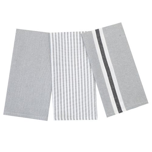 Set x 3 Repasadores 40x60 cm Oslo Gris