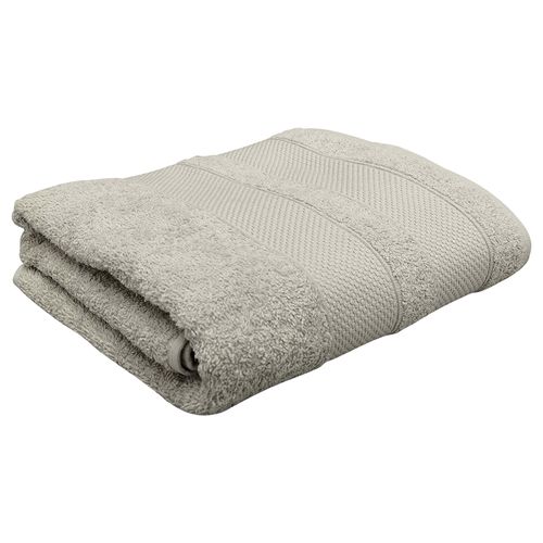 Toalla DÖHLER para Baño 100% Algodón 70X140 cm Color Gris Claro
