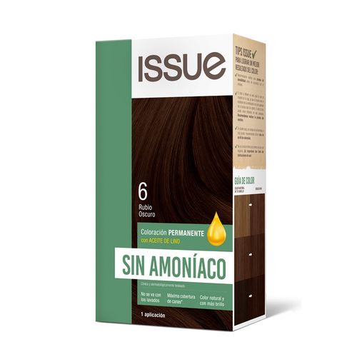 Coloracion ISSUE sin Amoníaco N°6 Kit C10