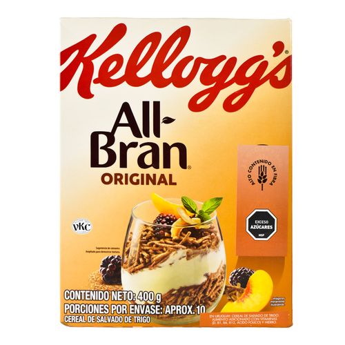 Cereal de Salvado KELLOGG'S All Bran 400 g
